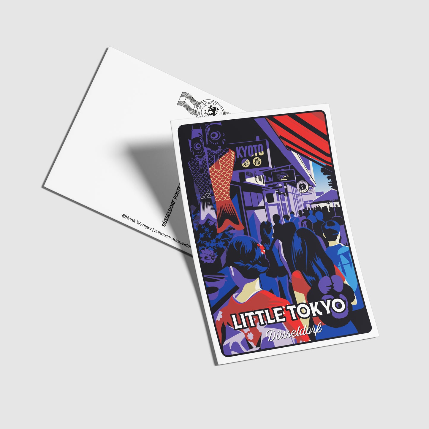 Postkarte Little Tokyo Düsseldorf
