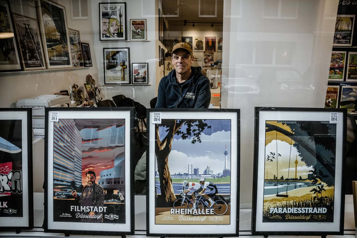 Besondere Bilder von Düsseldorf: So kann man die Stadt auch sehen - Zu Hause ist es auch schön