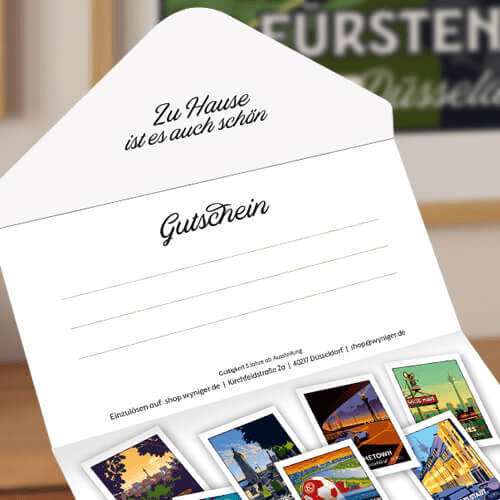 Gutschein - Zu Hause ist es auch schön