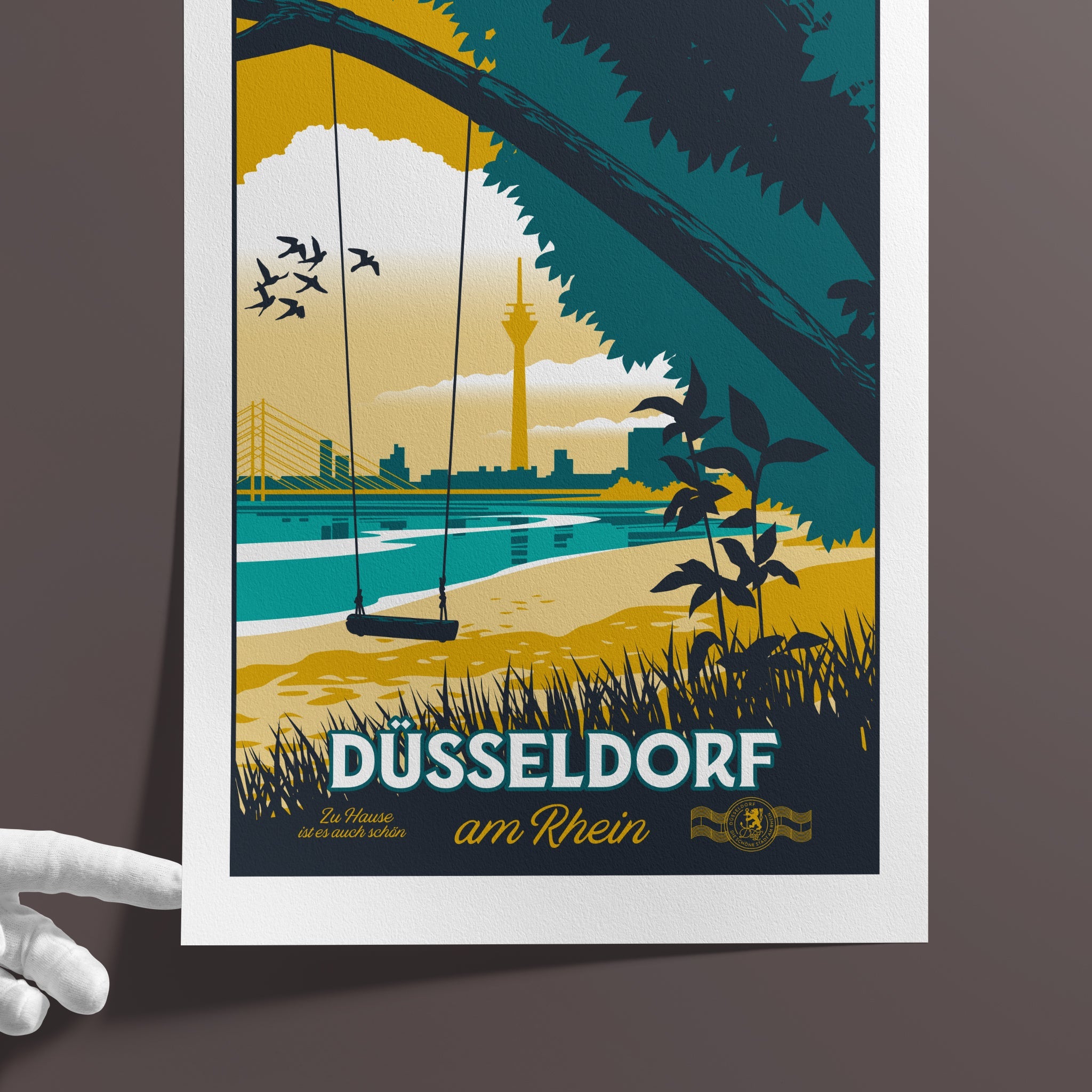 Düsseldorf Fine Art Prints - Zu Hause ist es auch schön
