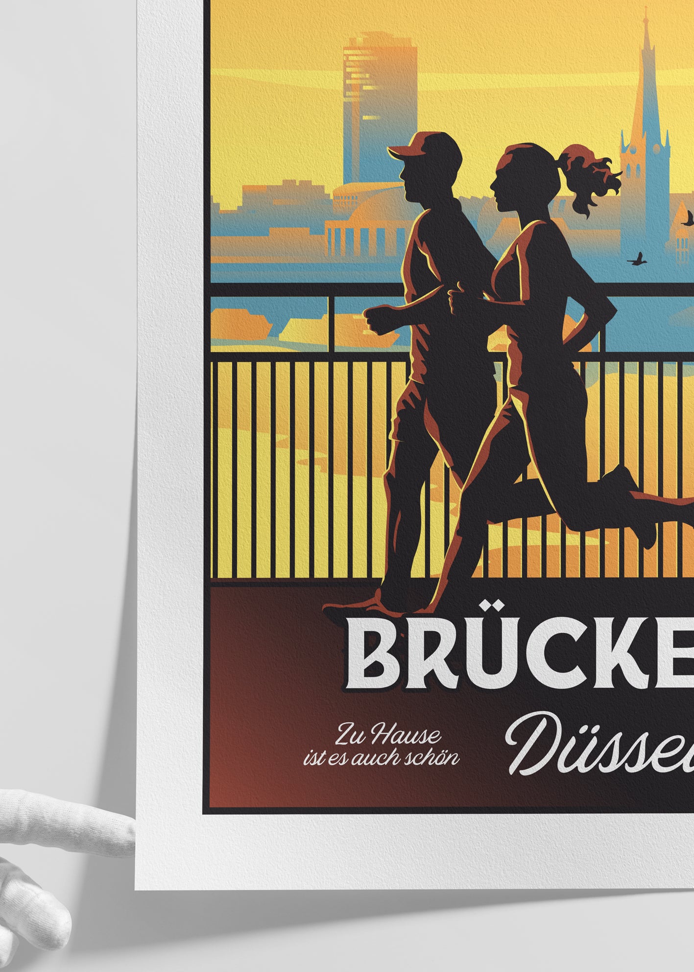 Brückenlauf - Zu Hause ist es auch schön