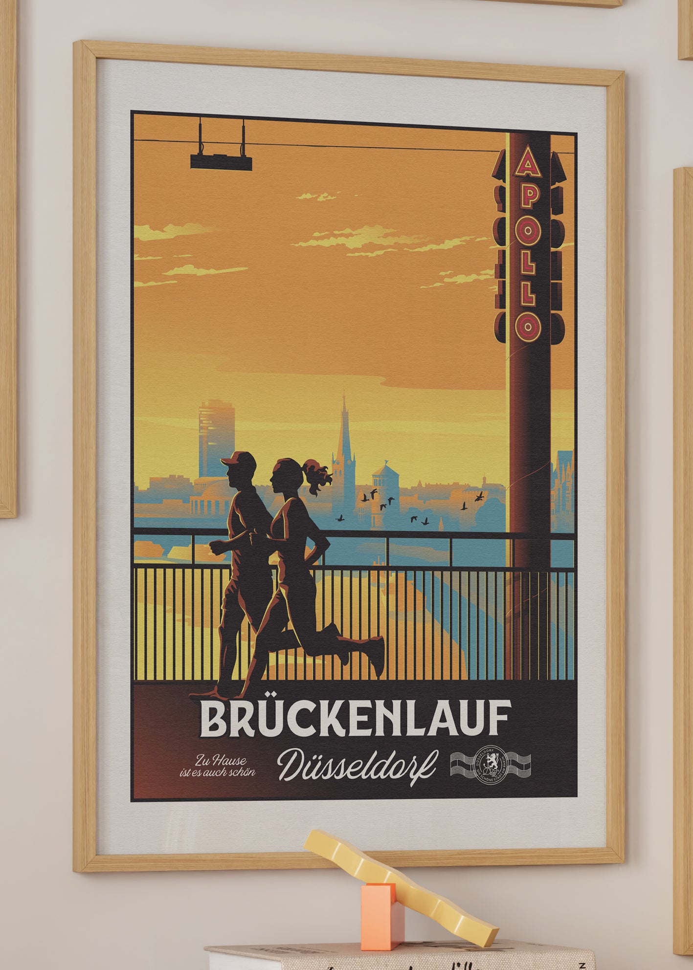 Brückenlauf - Zu Hause ist es auch schön