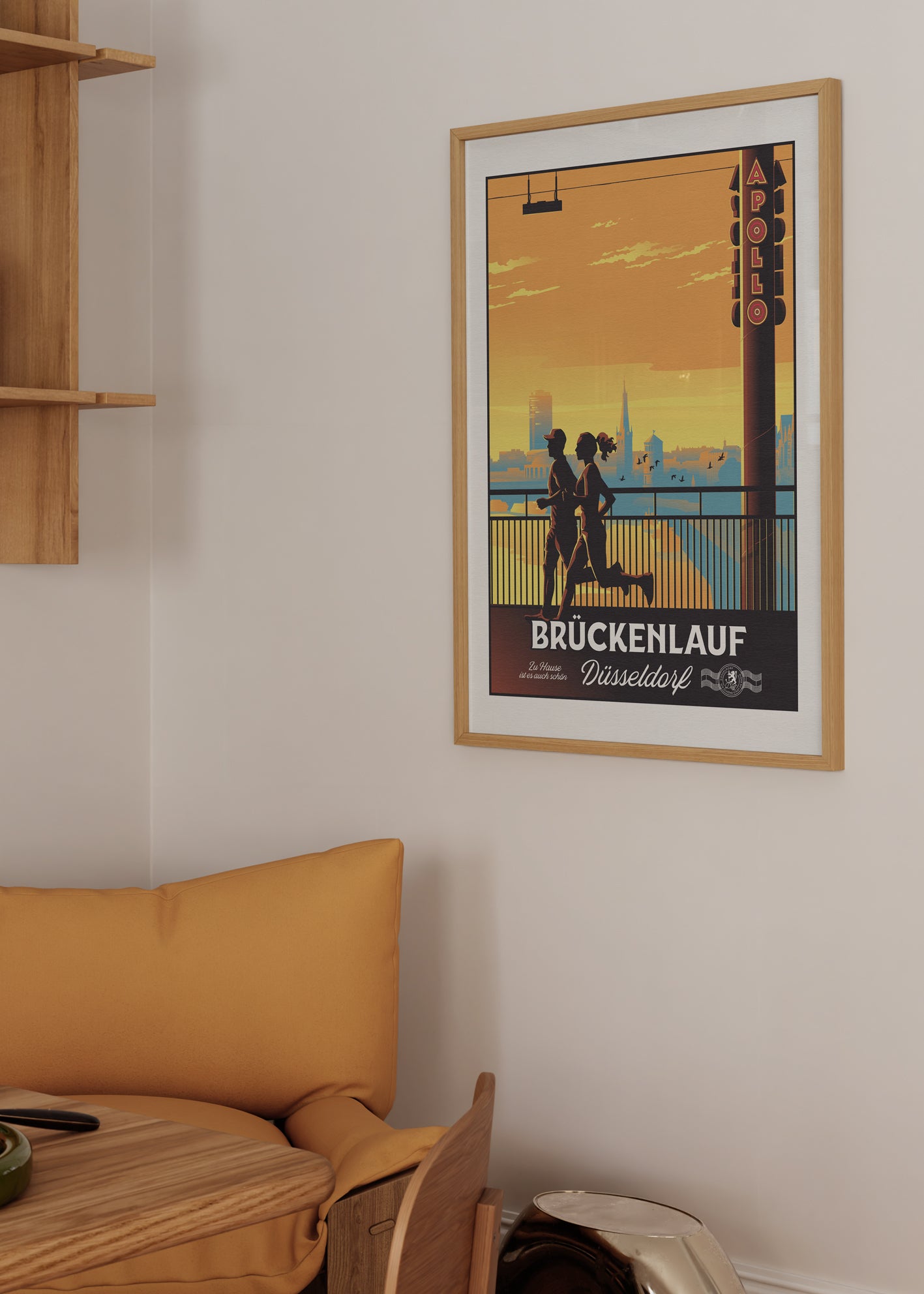 Brückenlauf - Zu Hause ist es auch schön