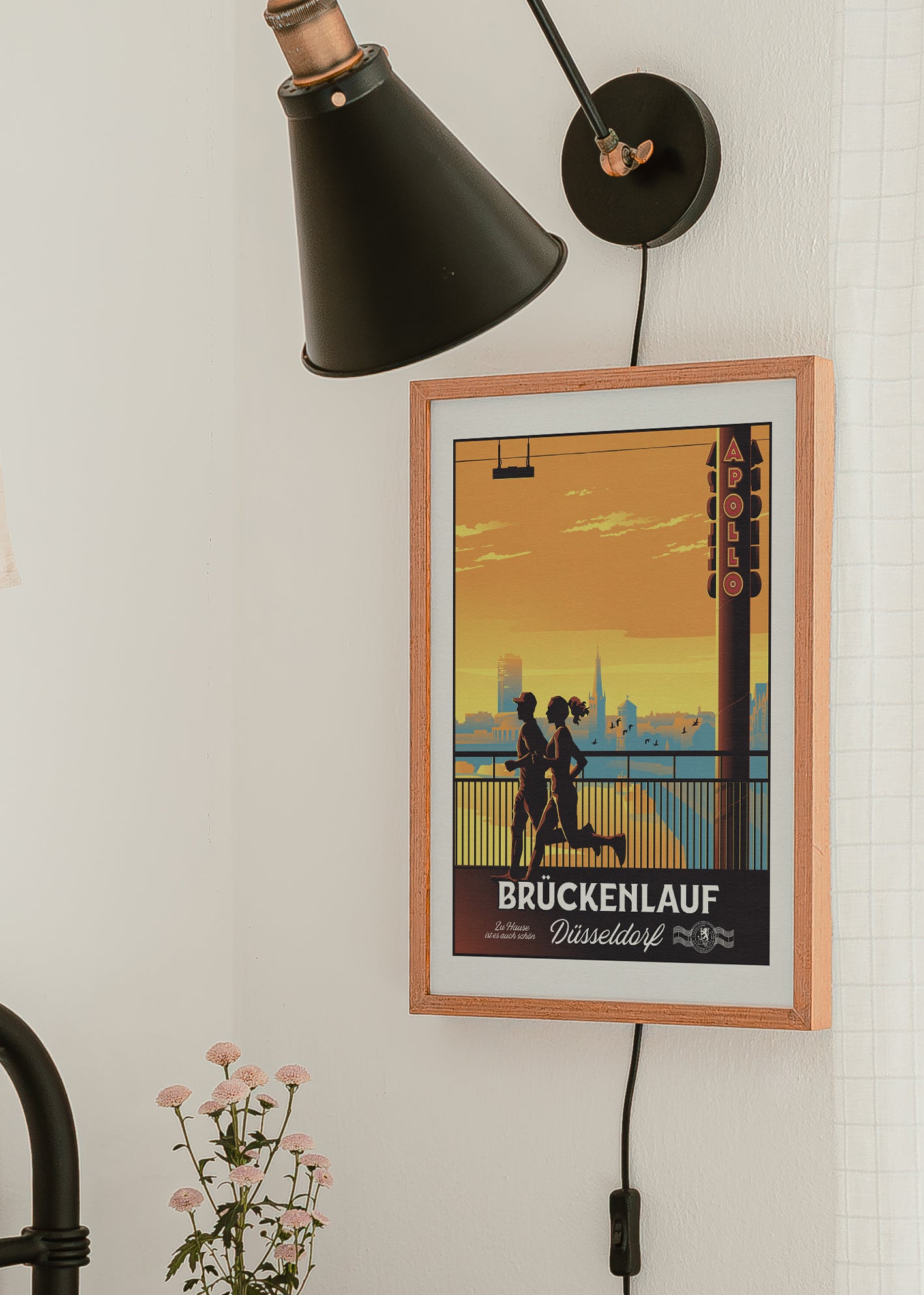 Brückenlauf - Zu Hause ist es auch schön