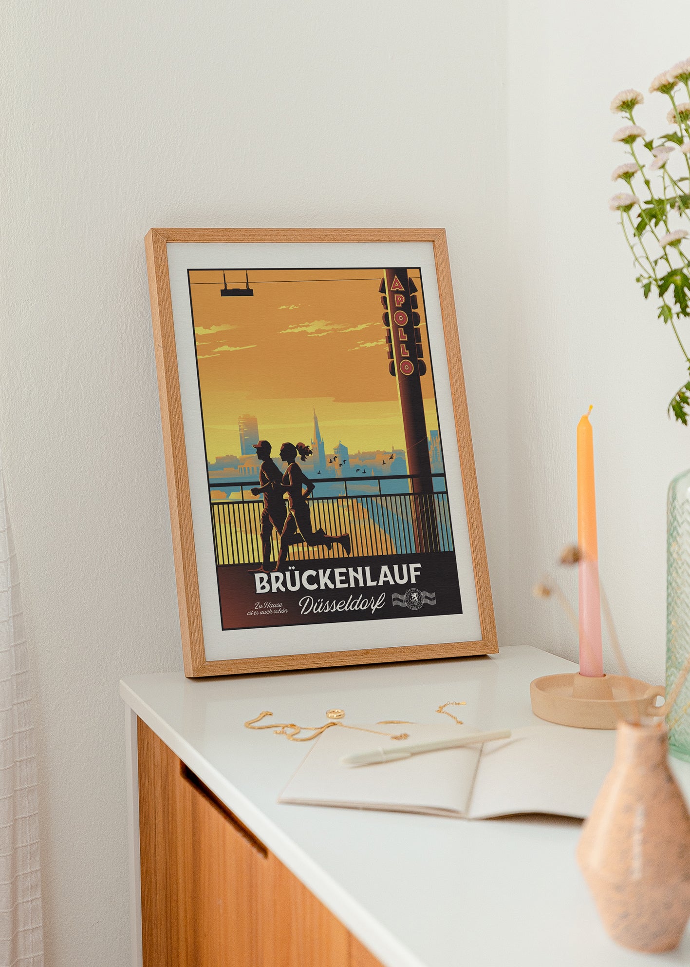 Brückenlauf - Zu Hause ist es auch schön