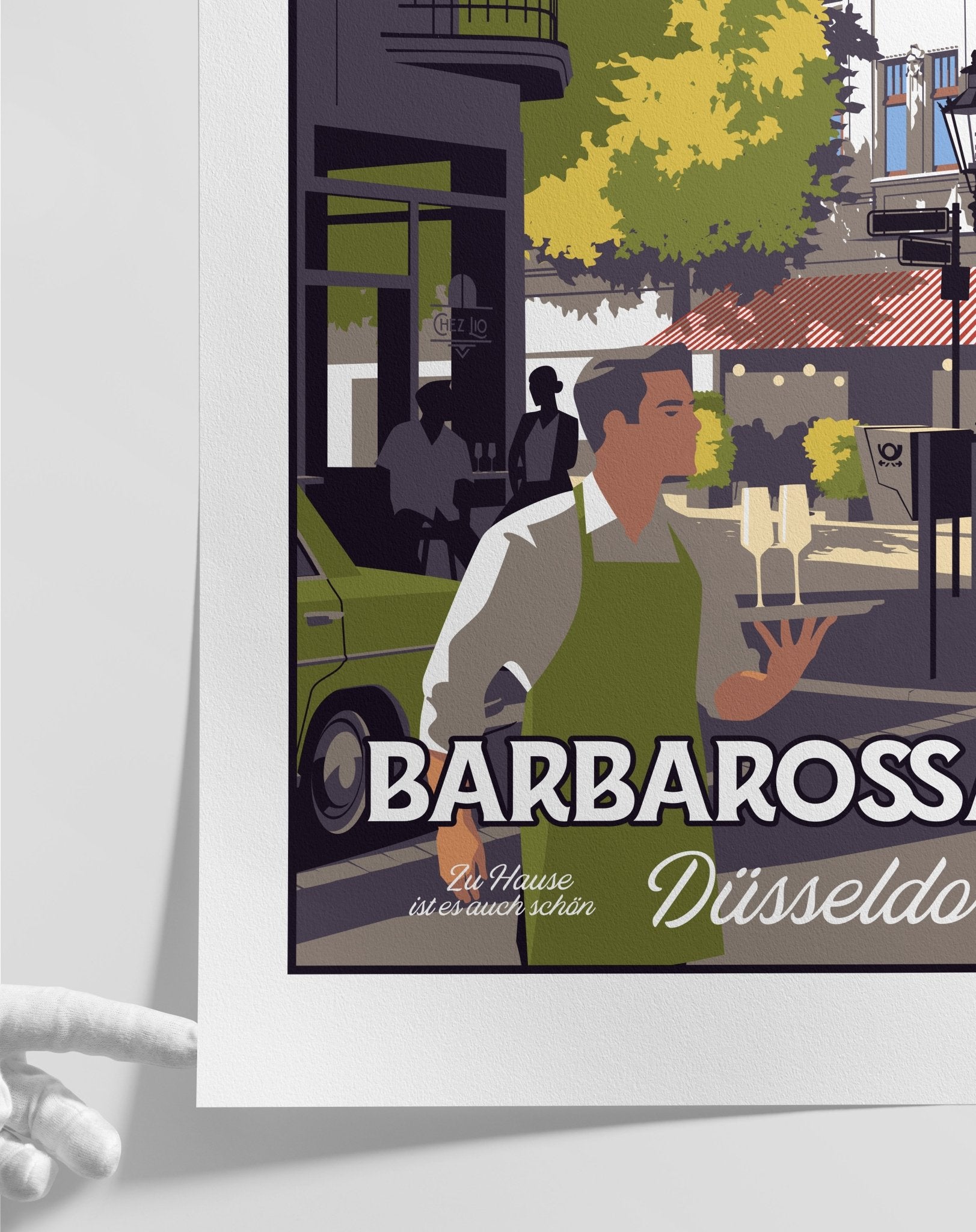 Oberkassel oder Barbarossaplatz - Zu Hause ist es auch schön