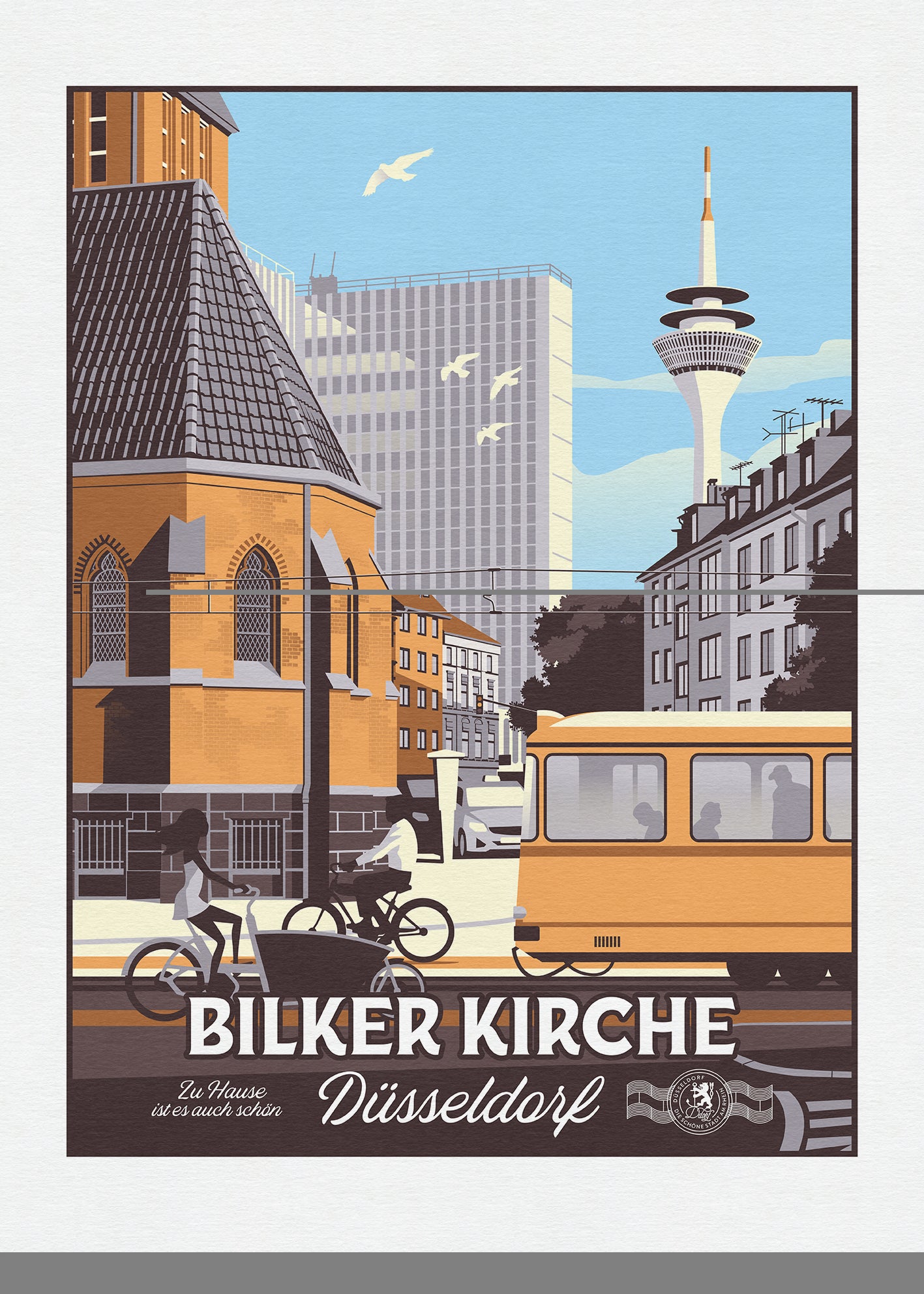 Unterbilk oder Bilker Kirche - Zu Hause ist es auch schön
