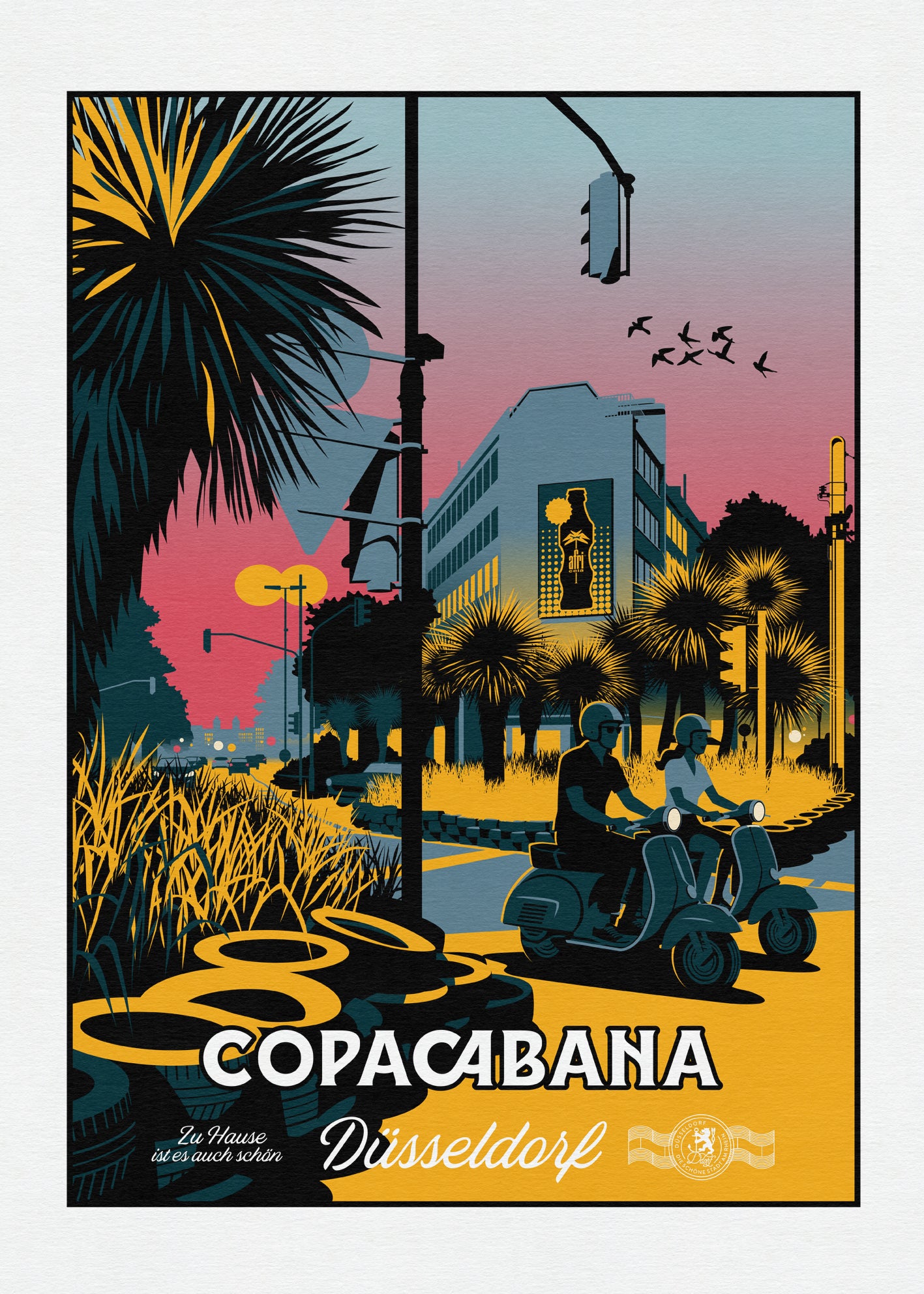 Stresemannplatz oder Copacabana - Zu Hause ist es auch schön