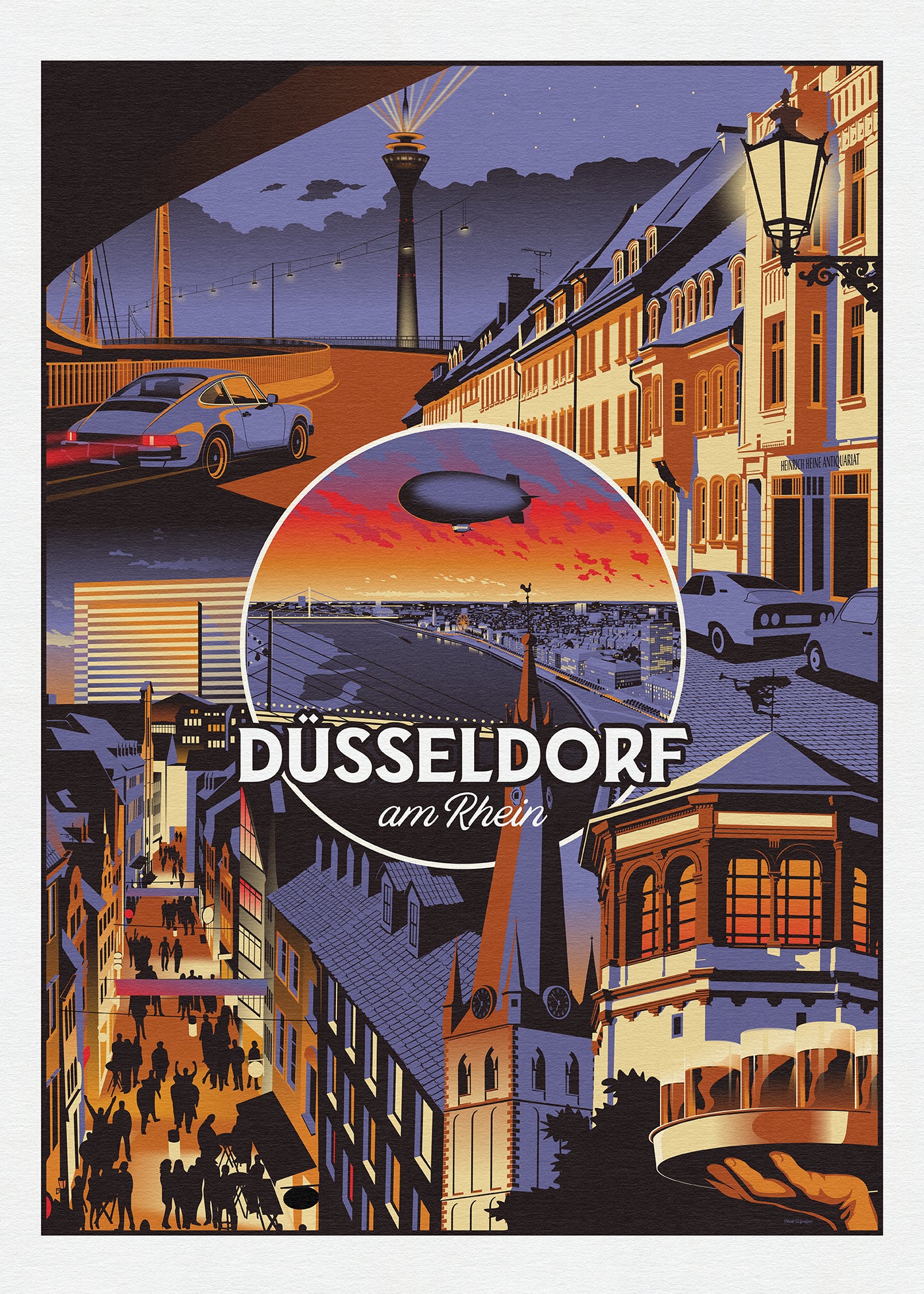 Düsseldorf am Rhein (Edition 2) - Zu Hause ist es auch schön
