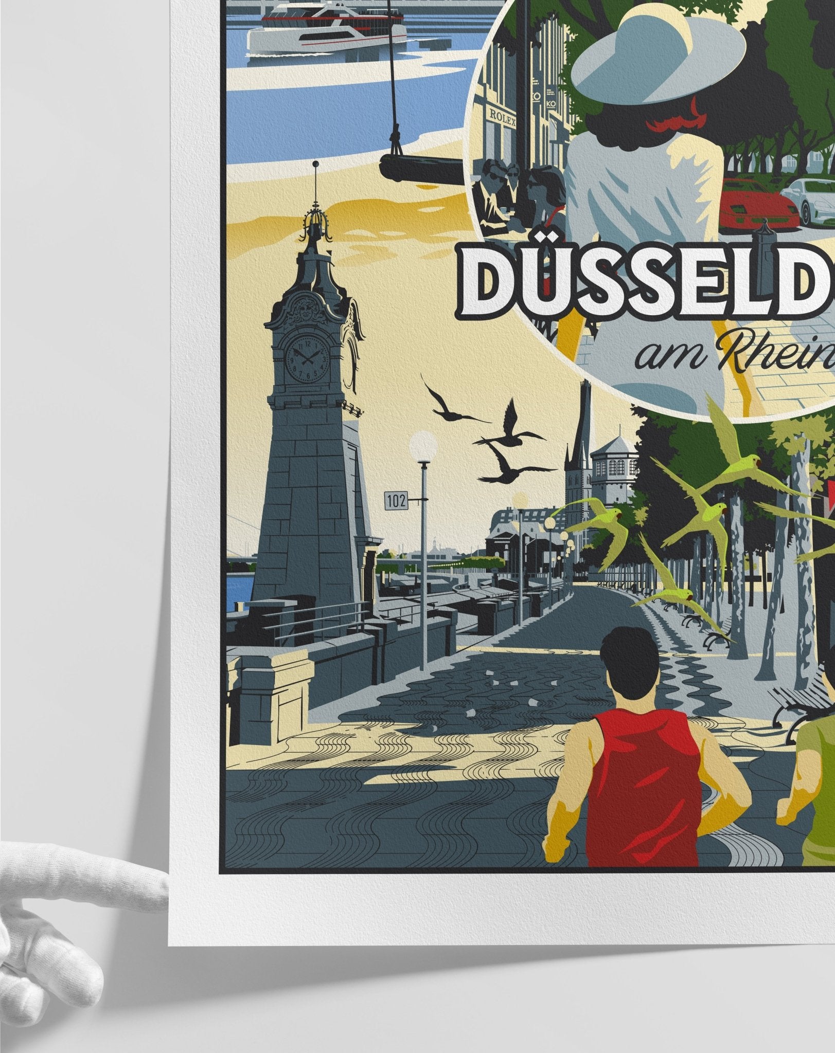 Düsseldorf am Rhein (Edition 1 ) - Zu Hause ist es auch schön