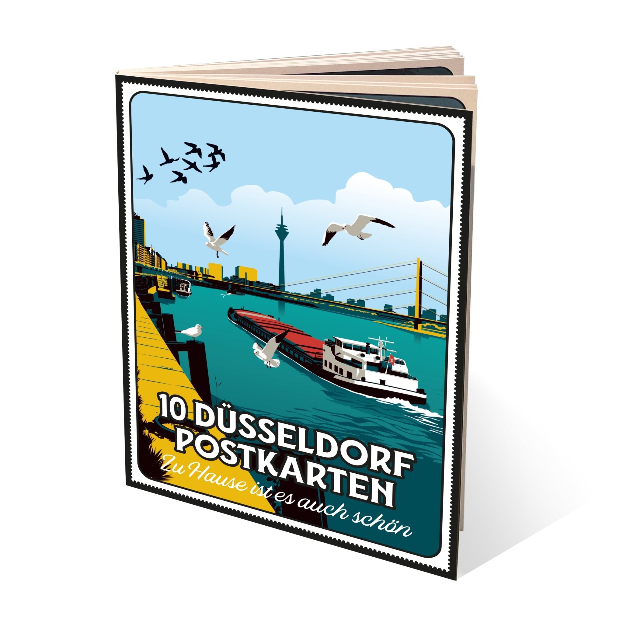 Postkartenbuch Düsseldorf - Zu Hause ist es auch schön