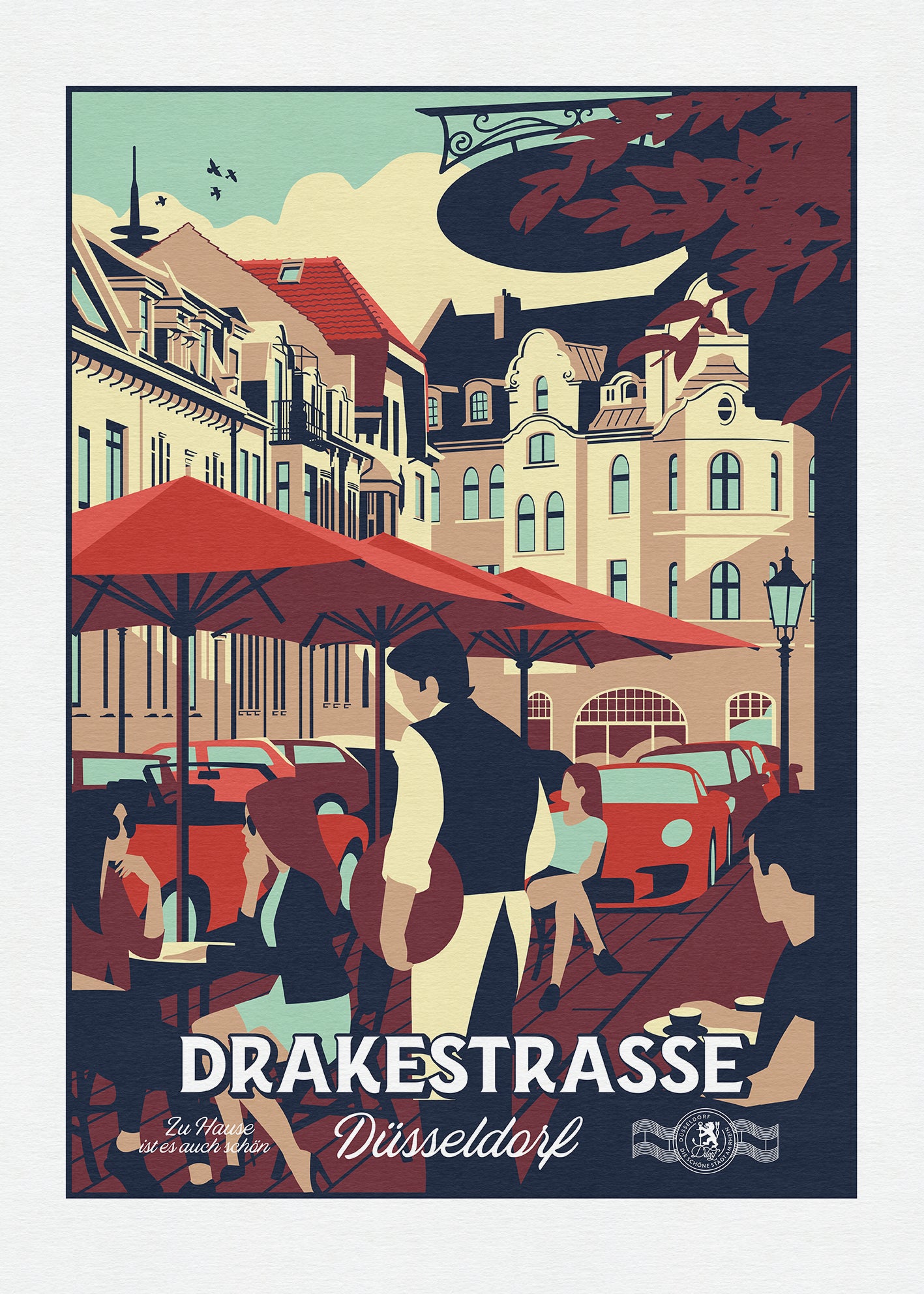 Drakestrasse oder Oberkassel - Zu Hause ist es auch schön