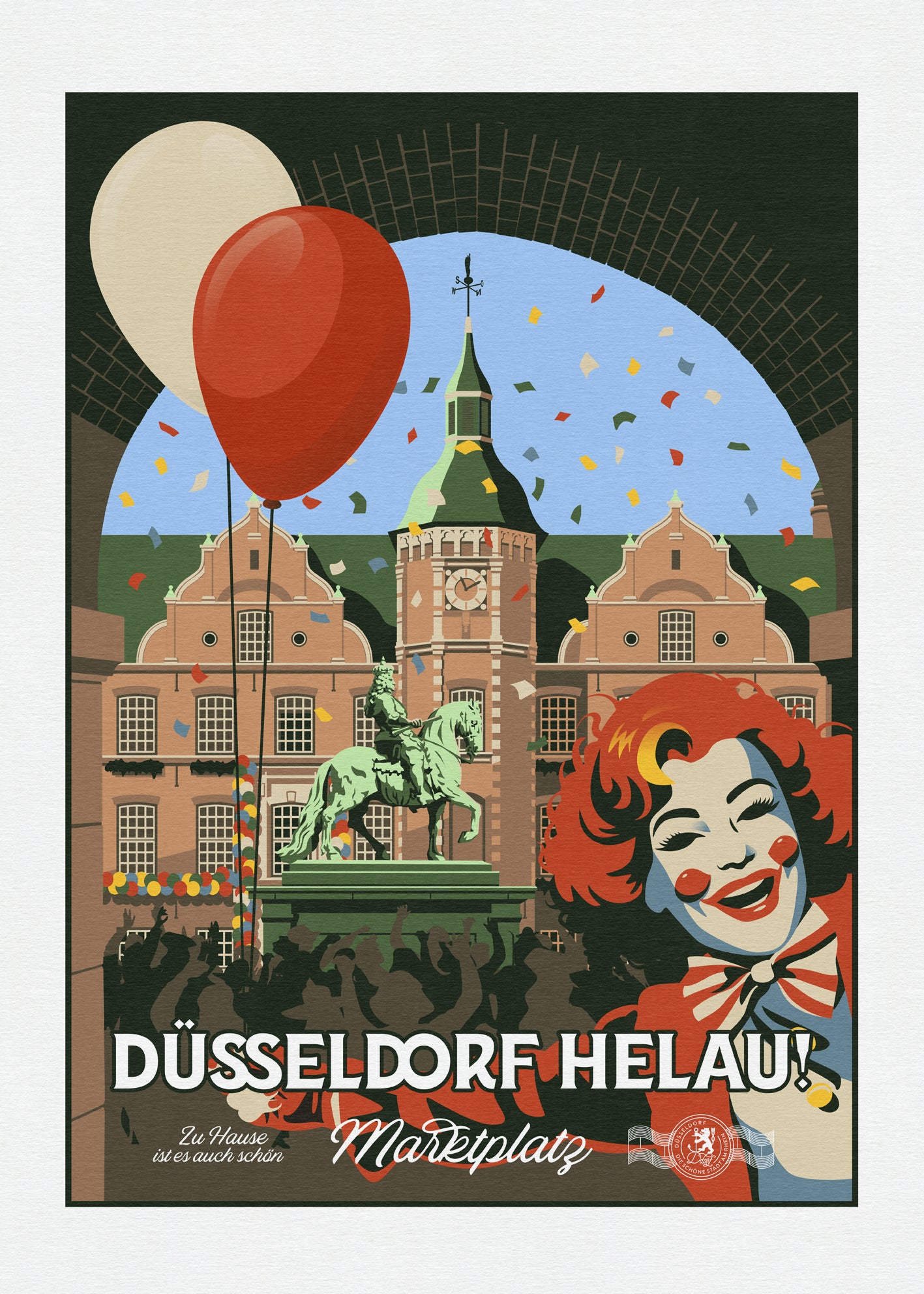 Düsseldorf Helau! - Zu Hause ist es auch schön