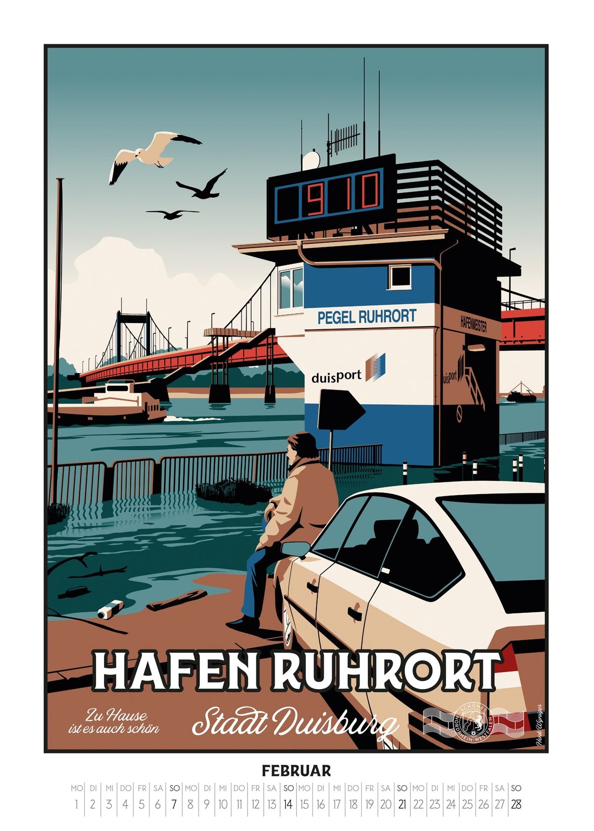 Metropole Ruhr Kalender 2027 - Zu Hause ist es auch schön