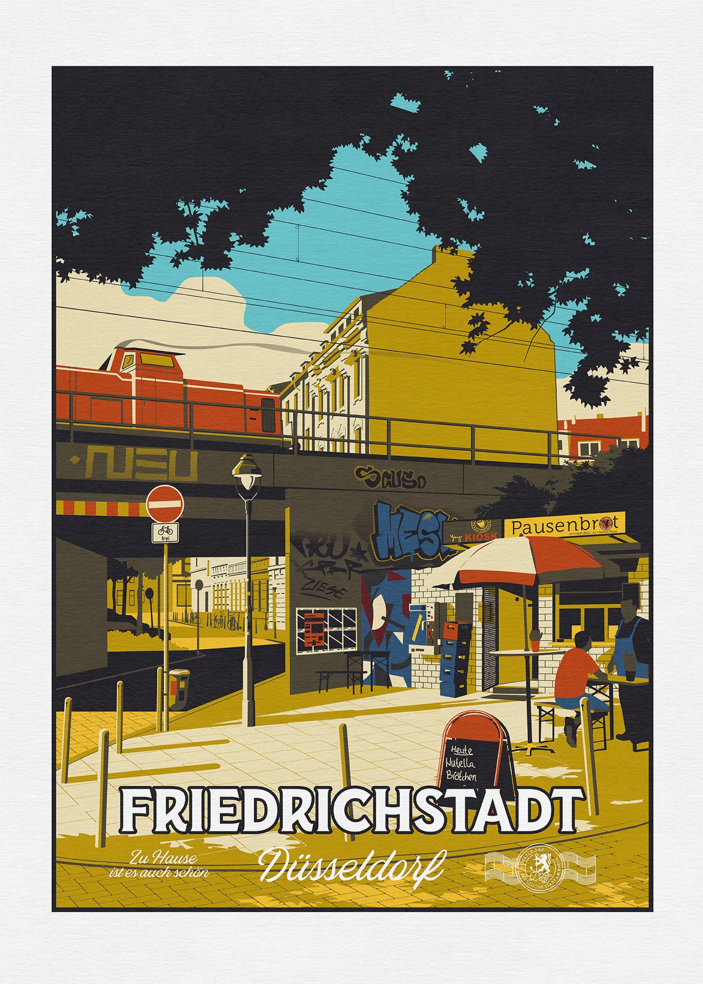 Friedrichstadt oder Büdchenkultur - Zu Hause ist es auch schön