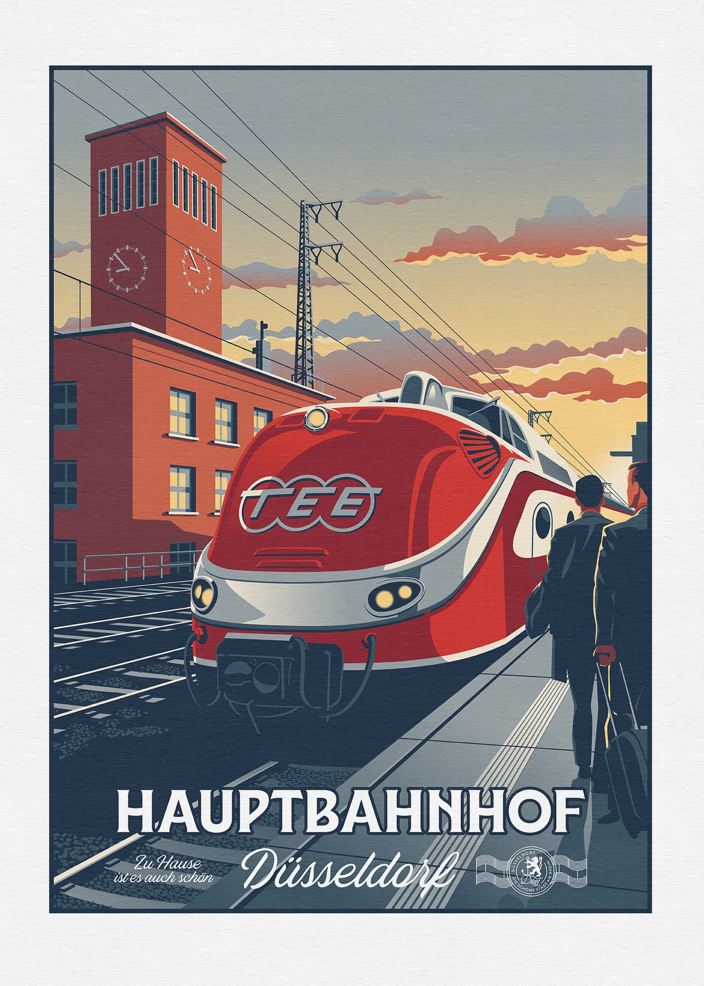 Hauptbahnhof oder Trans Europ Express - Zu Hause ist es auch schön