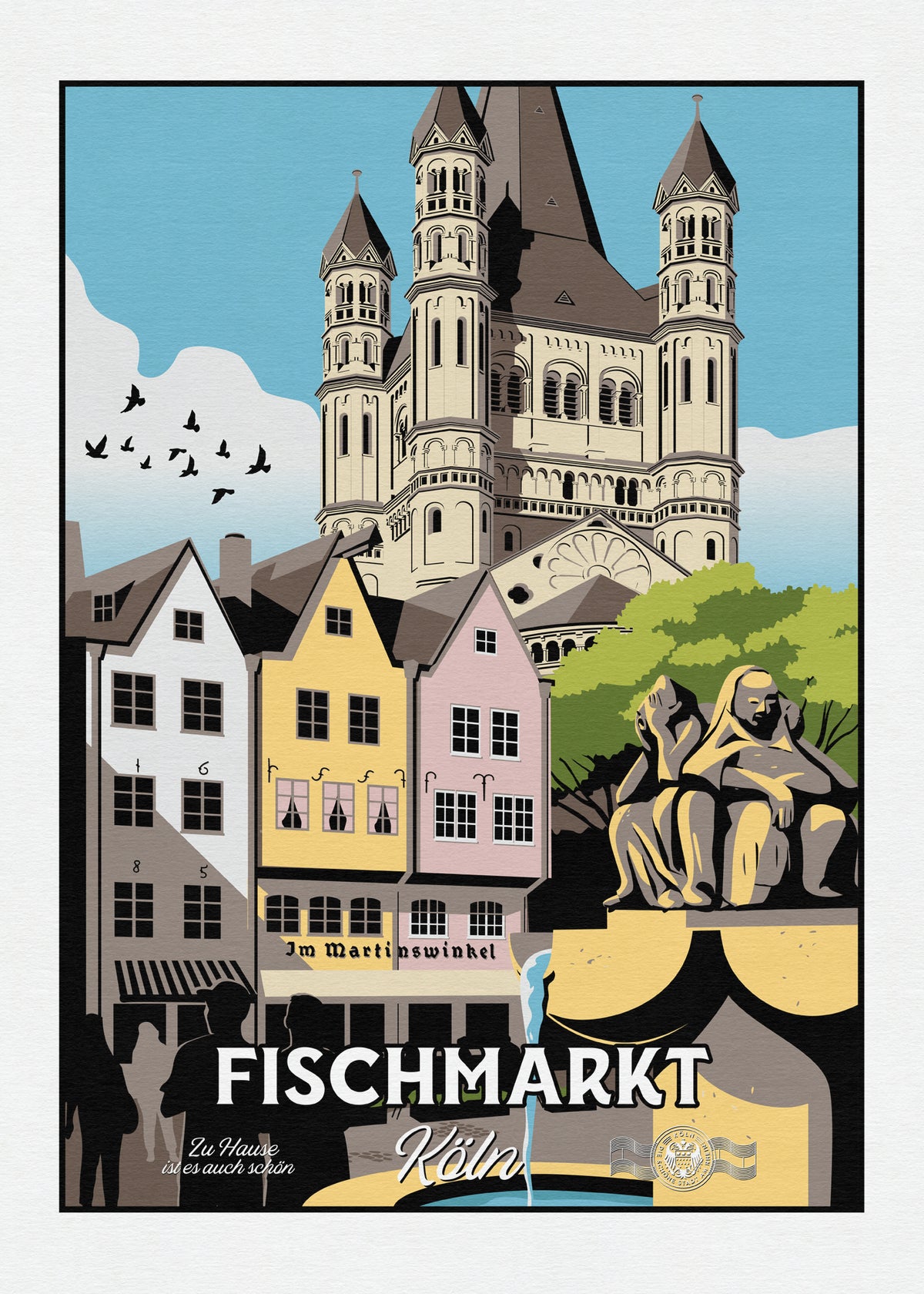Fischmarkt - Zu Hause ist es auch schön