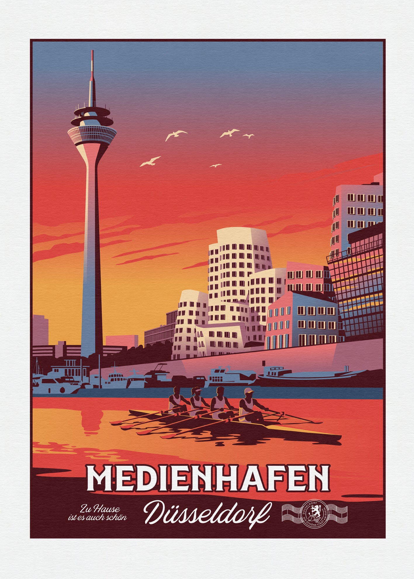 Medienhafen - Zu Hause ist es auch schön