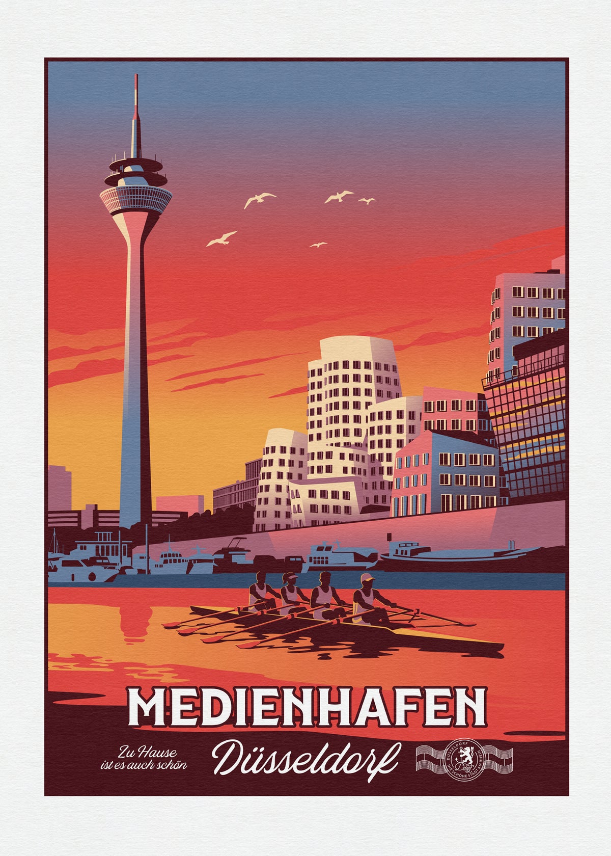 Medienhafen - Zu Hause ist es auch schön