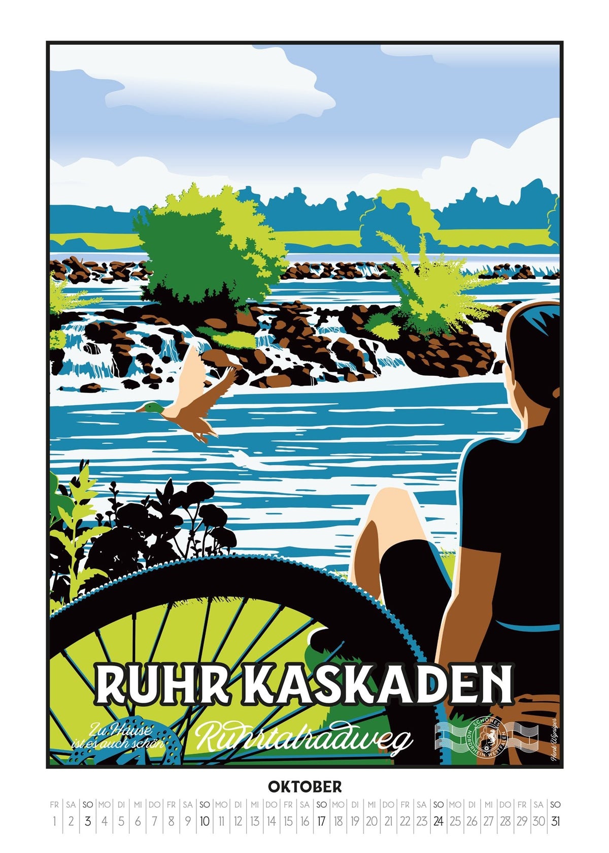 Metropole Ruhr Kalender 2027 - Zu Hause ist es auch schön