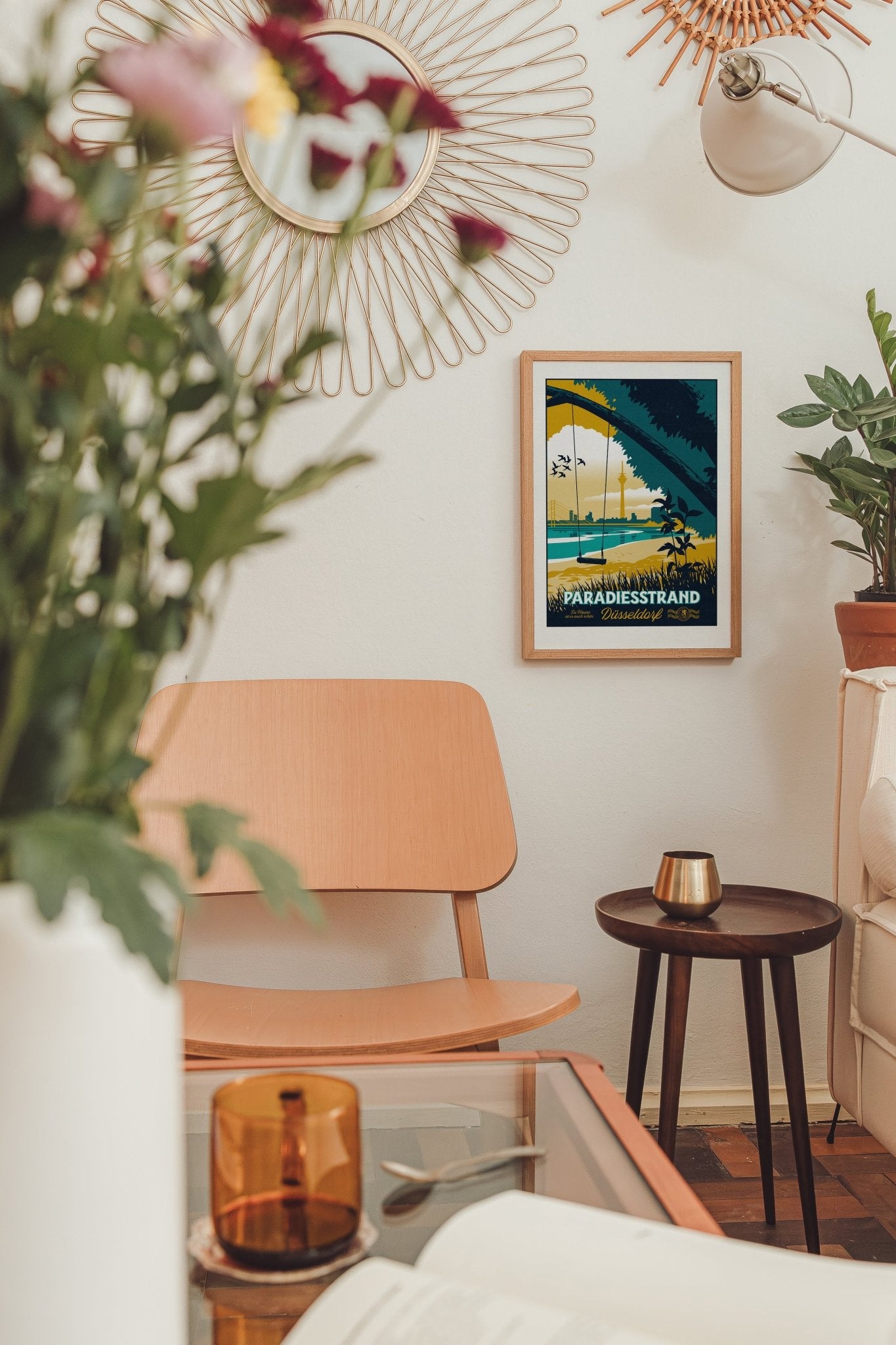 Paradiesstrand oder Düsseldorf - Zu Hause ist es auch schön