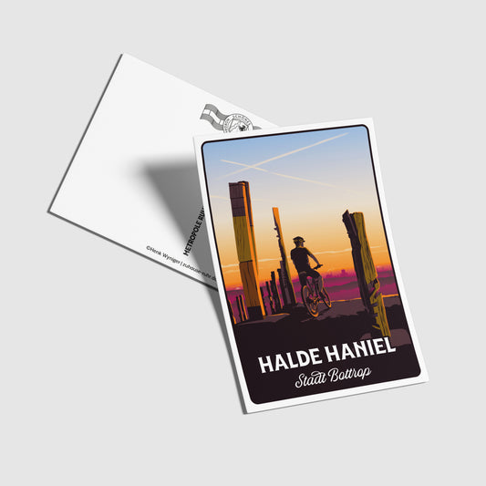 Postkarte Halde Haniel