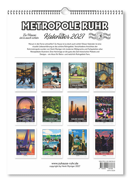 Metropole Ruhr Kalender 2027