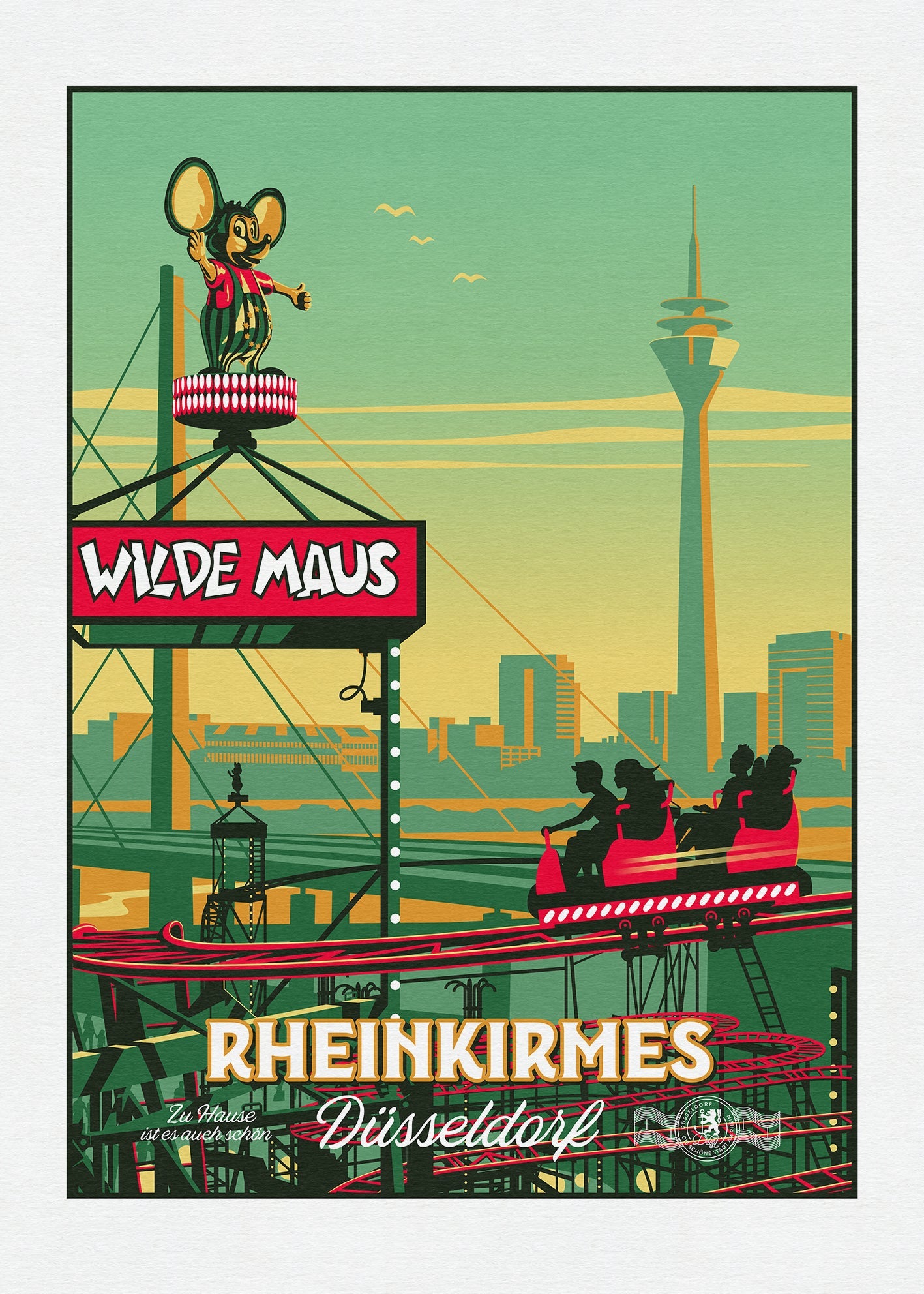 Rheinkirmes - Zu Hause ist es auch schön