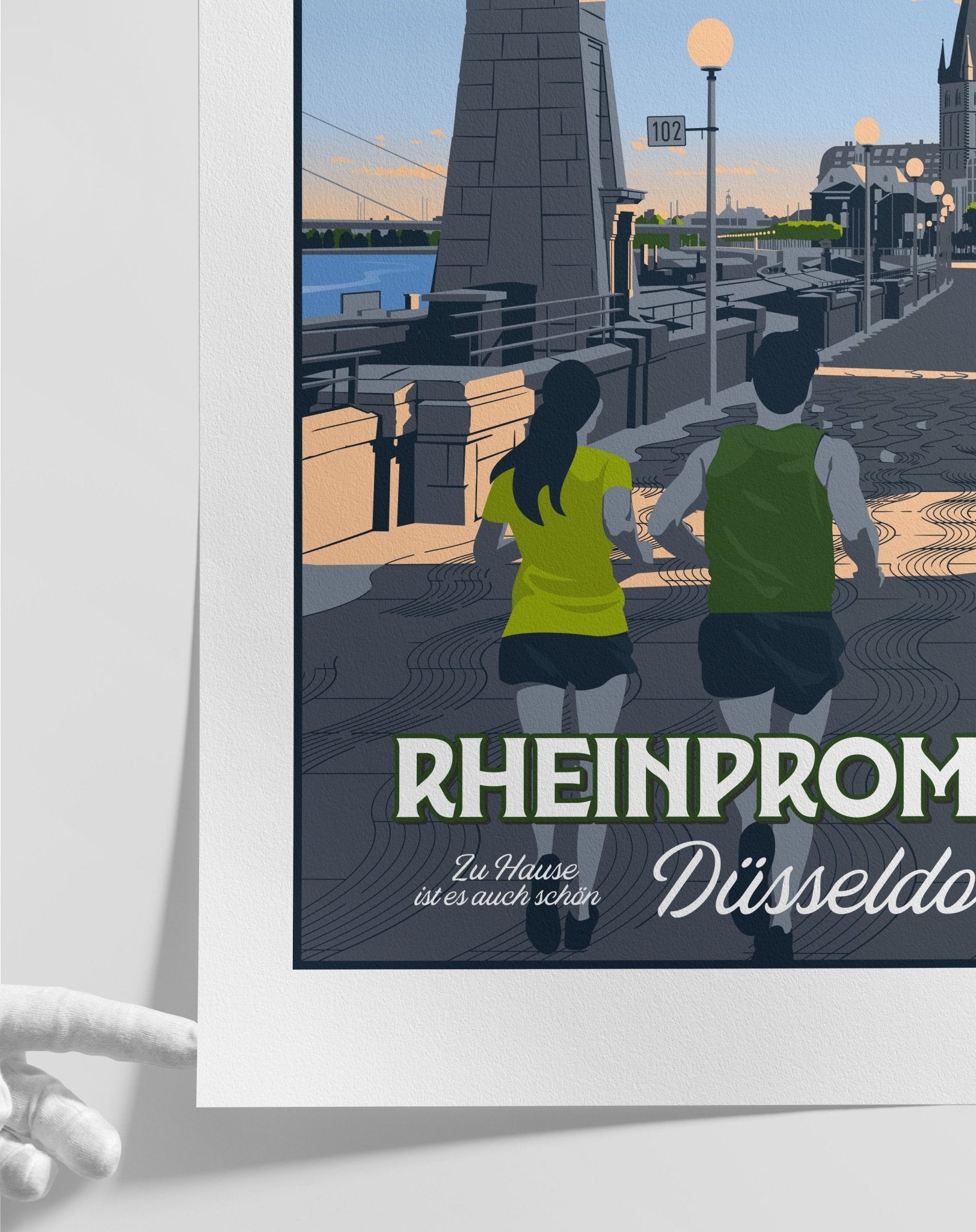 Rheinpromenade - Zu Hause ist es auch schön