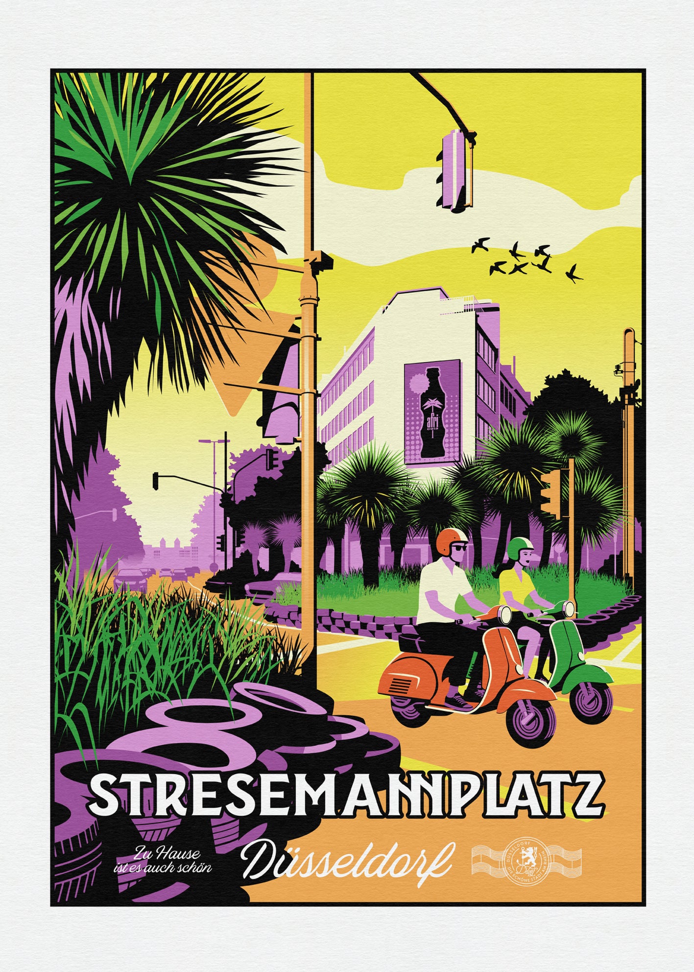 Stresemannplatz oder Copacabana - Zu Hause ist es auch schön