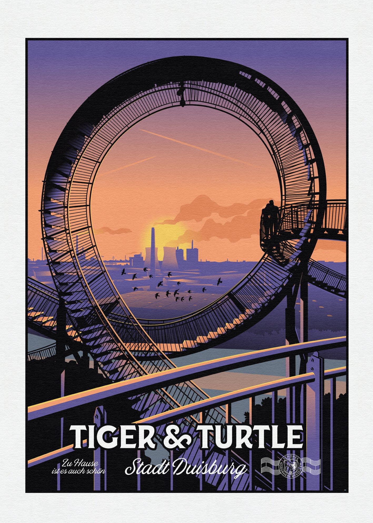 Tiger & Turtle - Zu Hause ist es auch schön