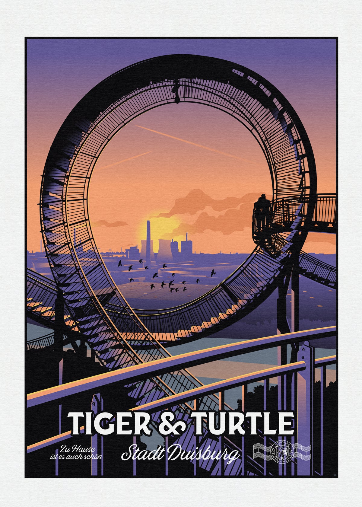Tiger & Turtle - Zu Hause ist es auch schön