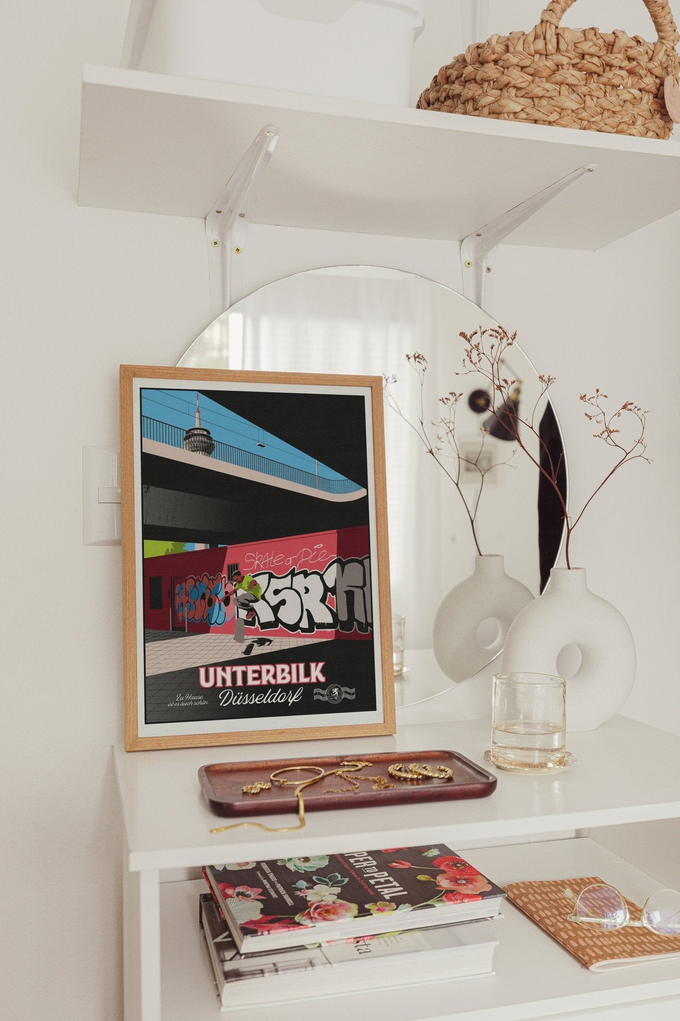 Unterbilk Kniebrücke - Zu Hause ist es auch schön