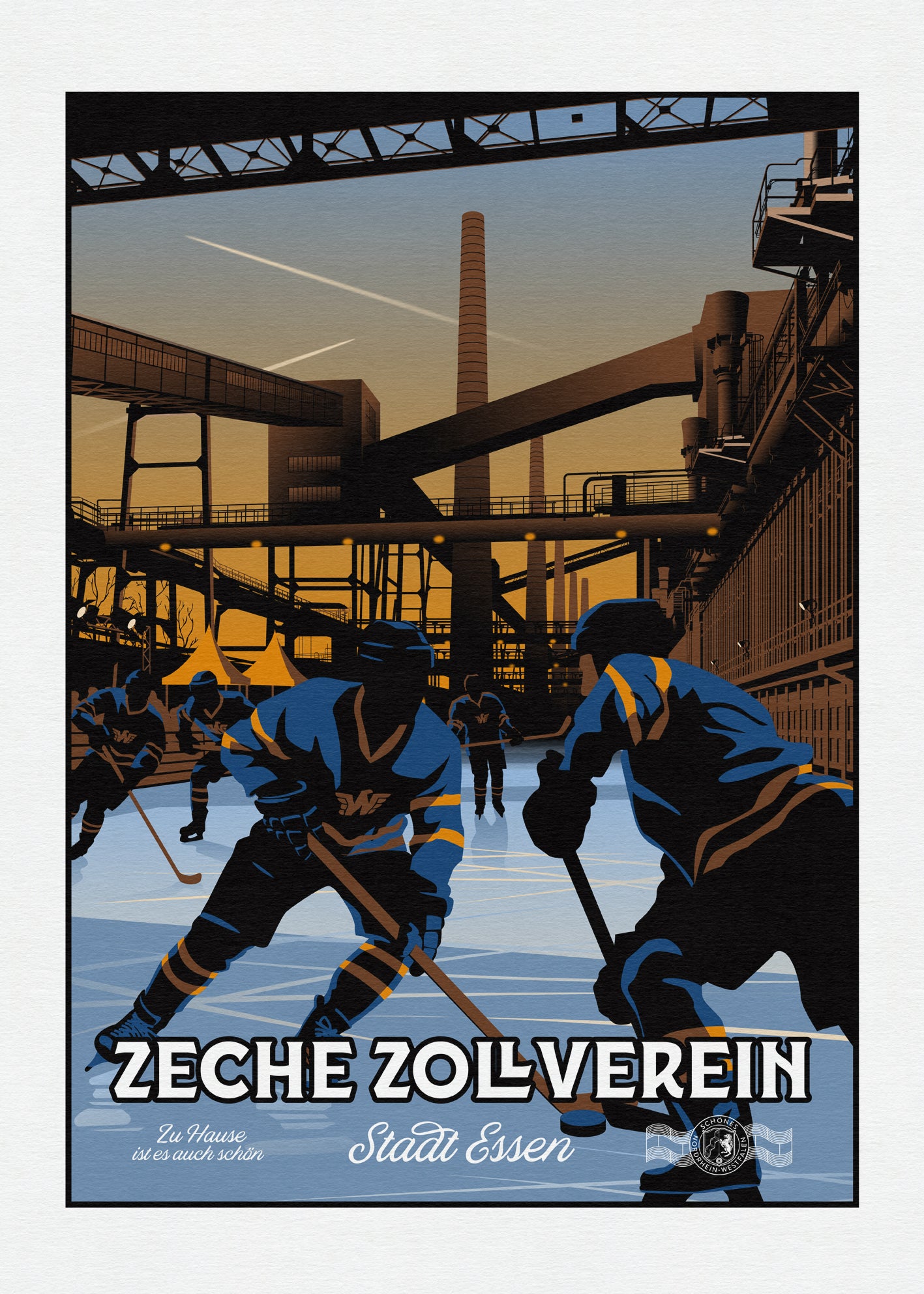 Zeche Zollverein - Zu Hause ist es auch schön
